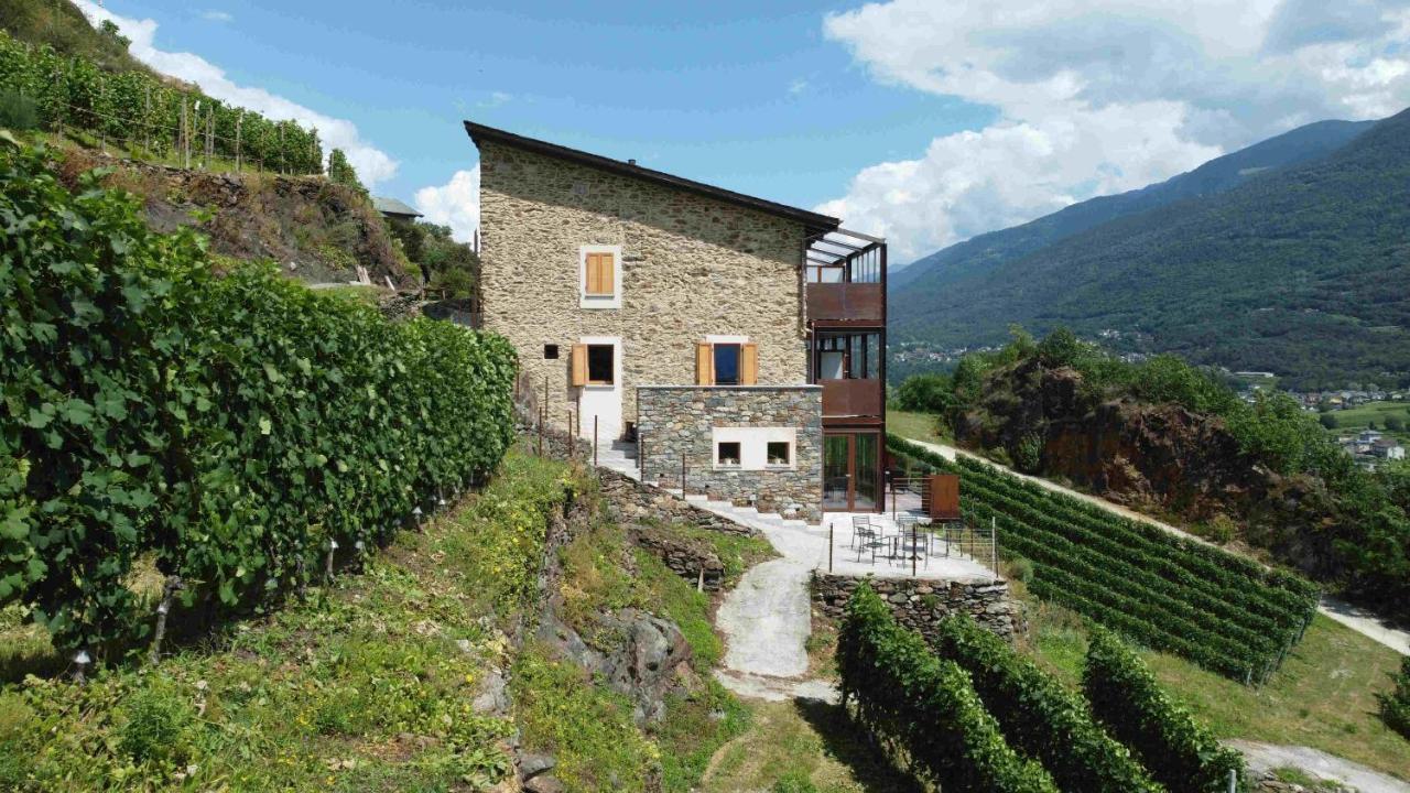 Ca' Barroni Agriresort Sondrio Exterior foto