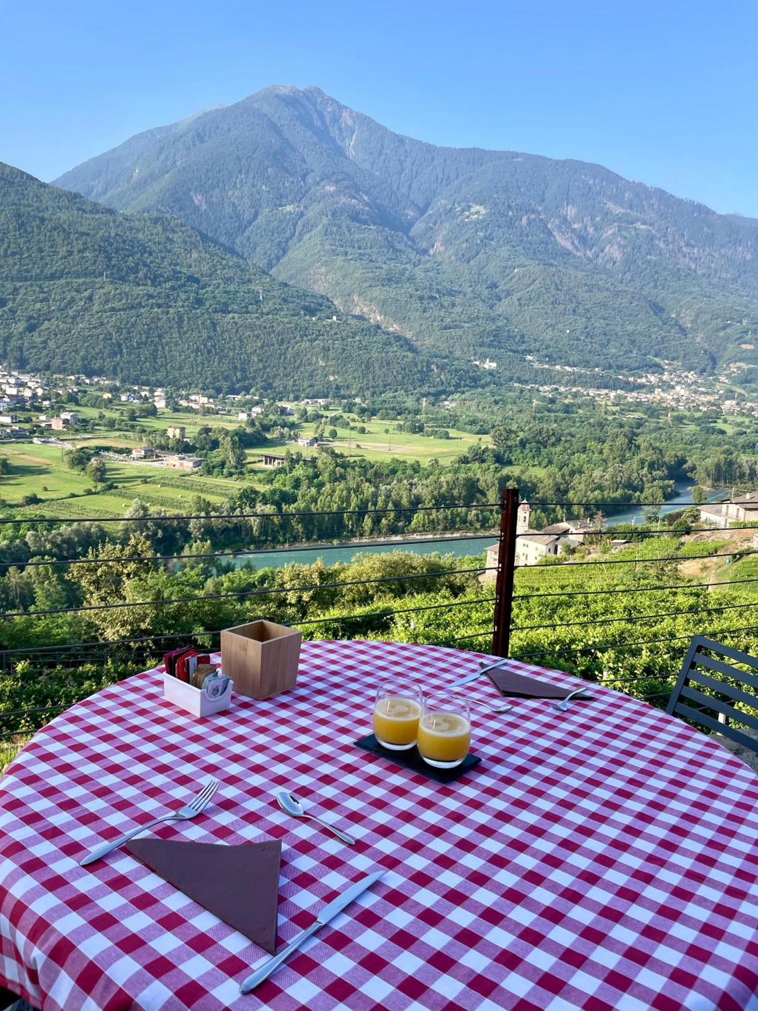 Ca' Barroni Agriresort Sondrio Exterior foto