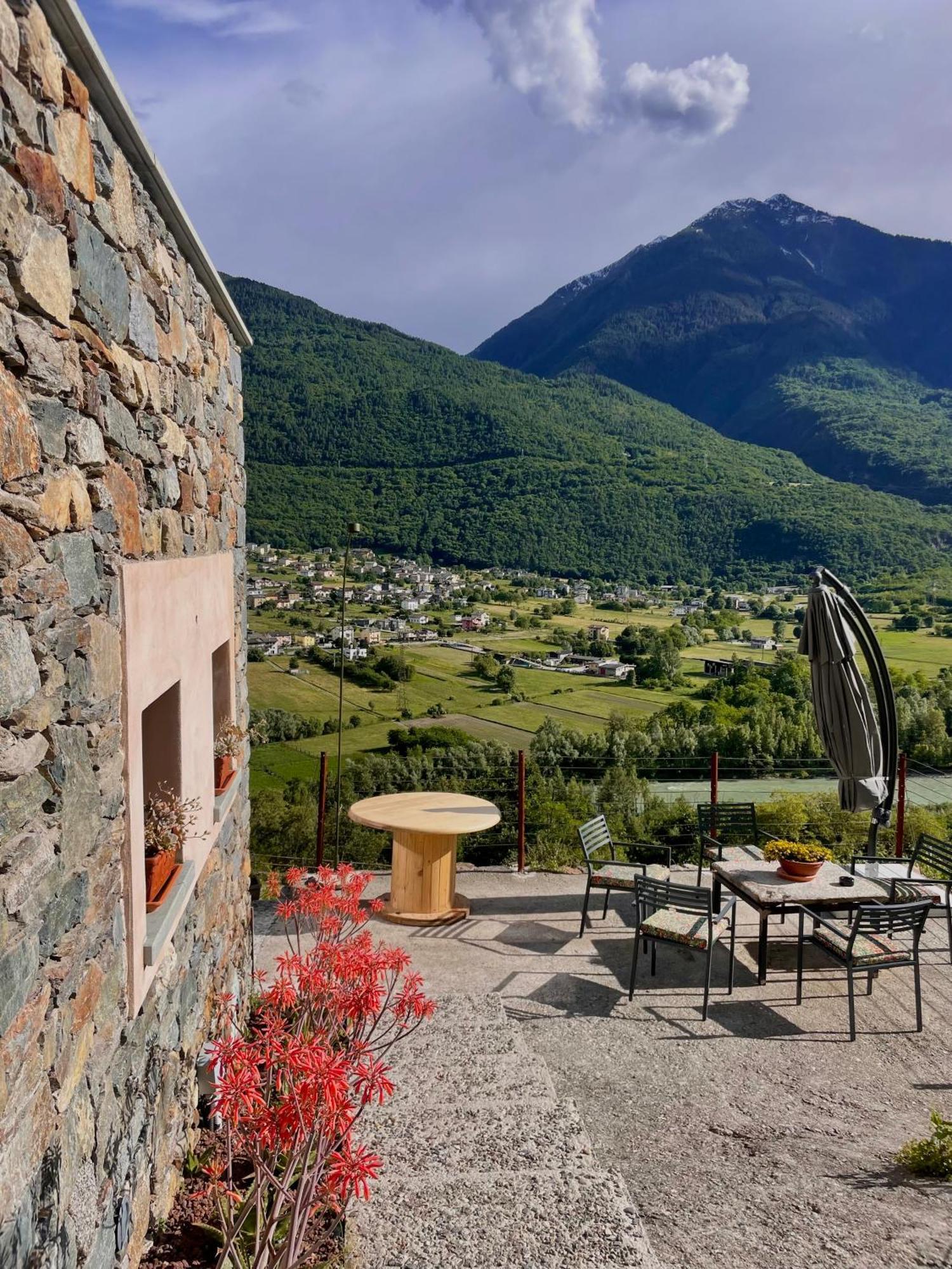 Ca' Barroni Agriresort Sondrio Exterior foto
